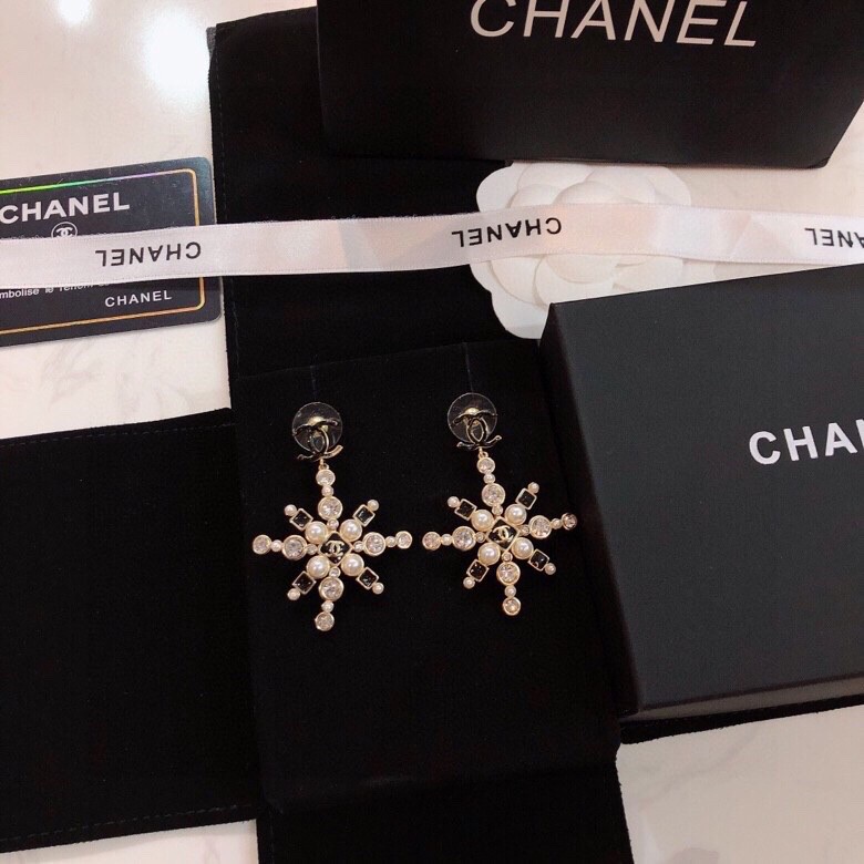 Ch*el earrings
